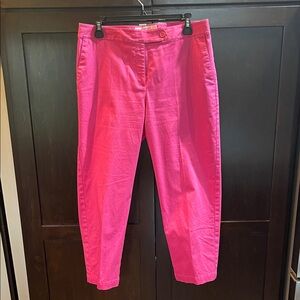 Liz Claiborne Fuchsia longer capri’s Size 10